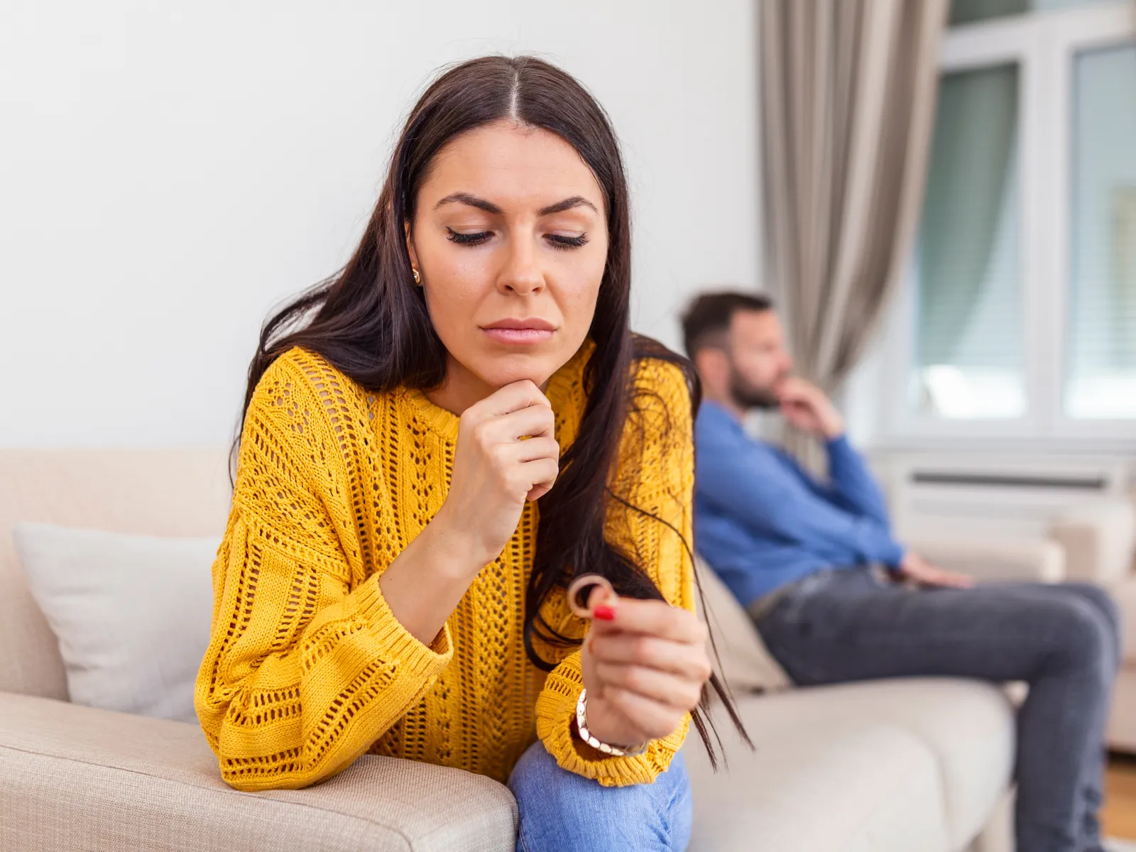 A woman trying to determine her alimony amount using need vs ability to pay