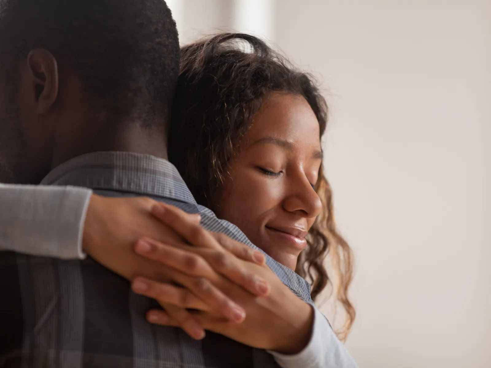 A married couple forgives each other.