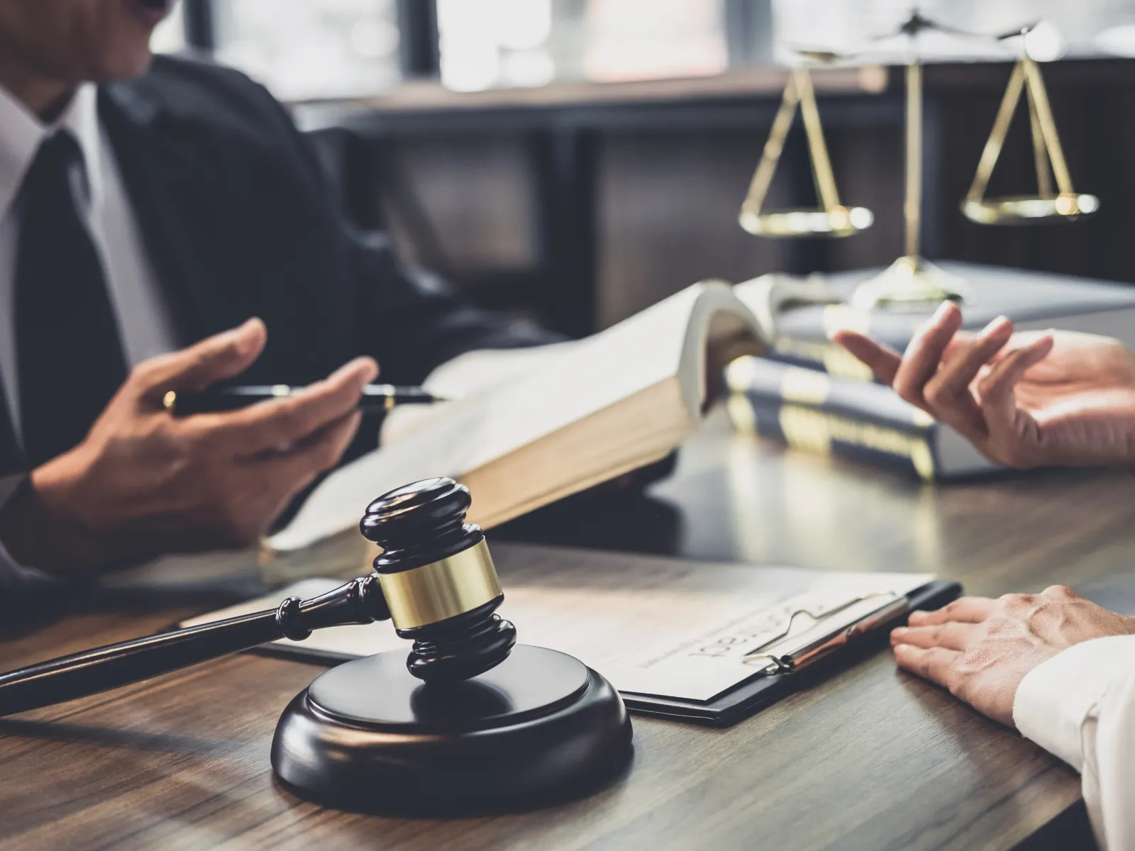 Talking to a lawyer about filing child support modification