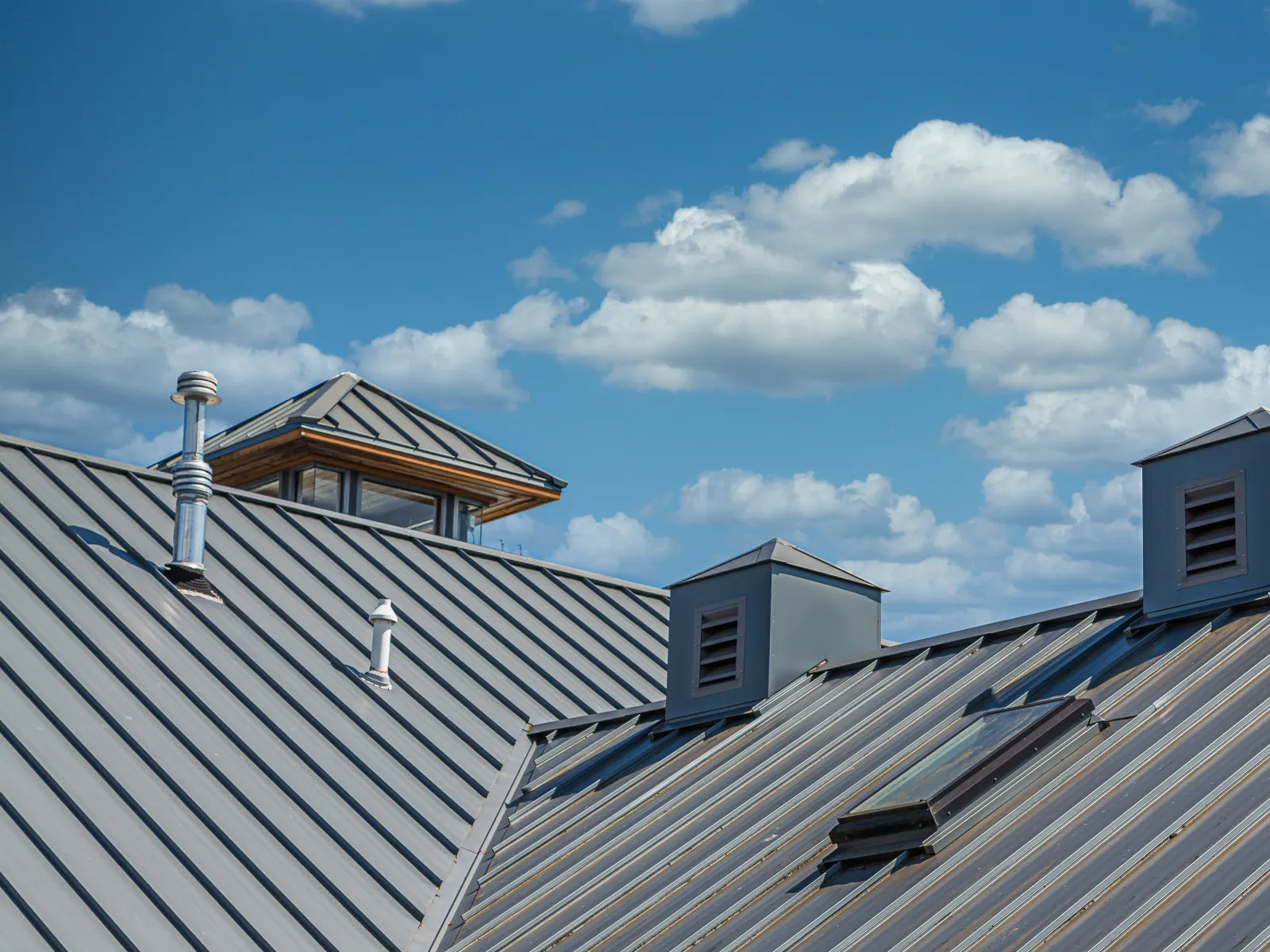 a commercial roof