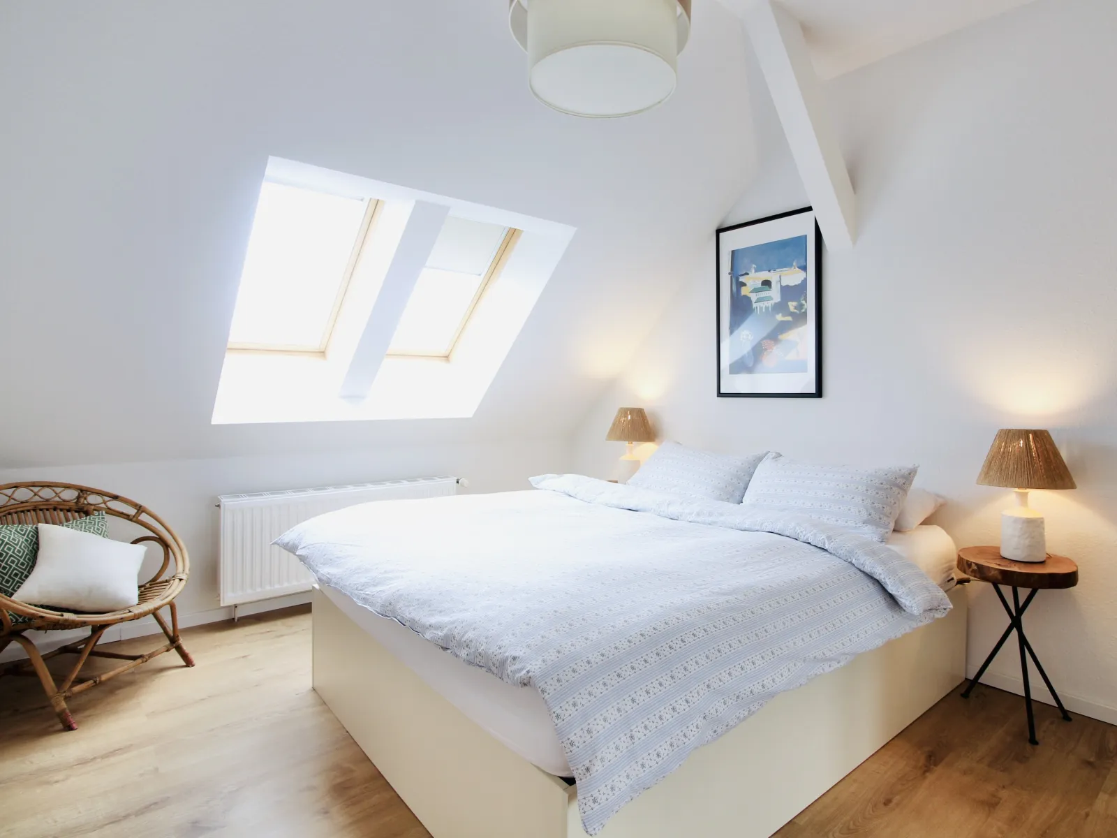 bedroom with skylight south windsor ct