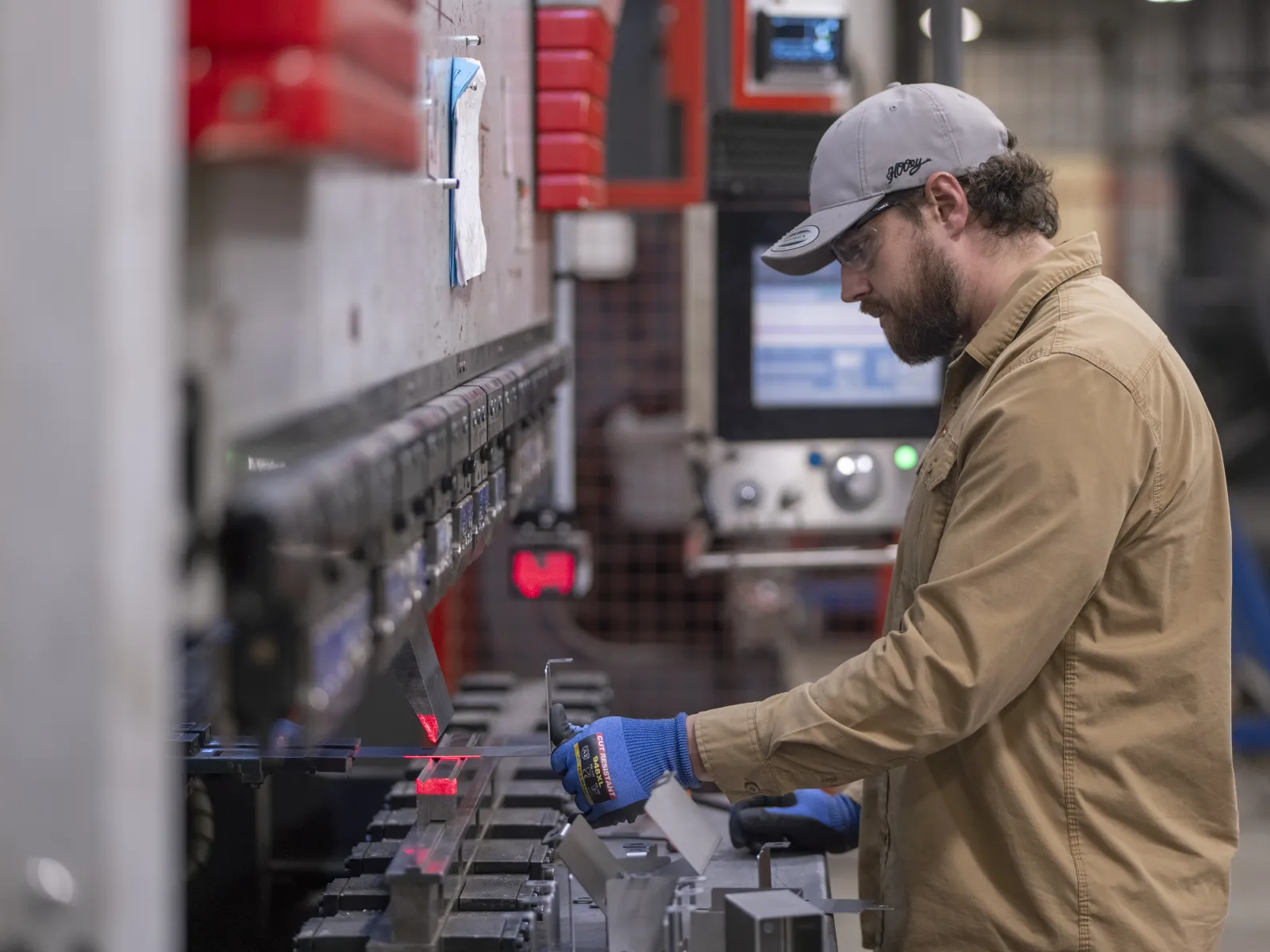 men working in a factory