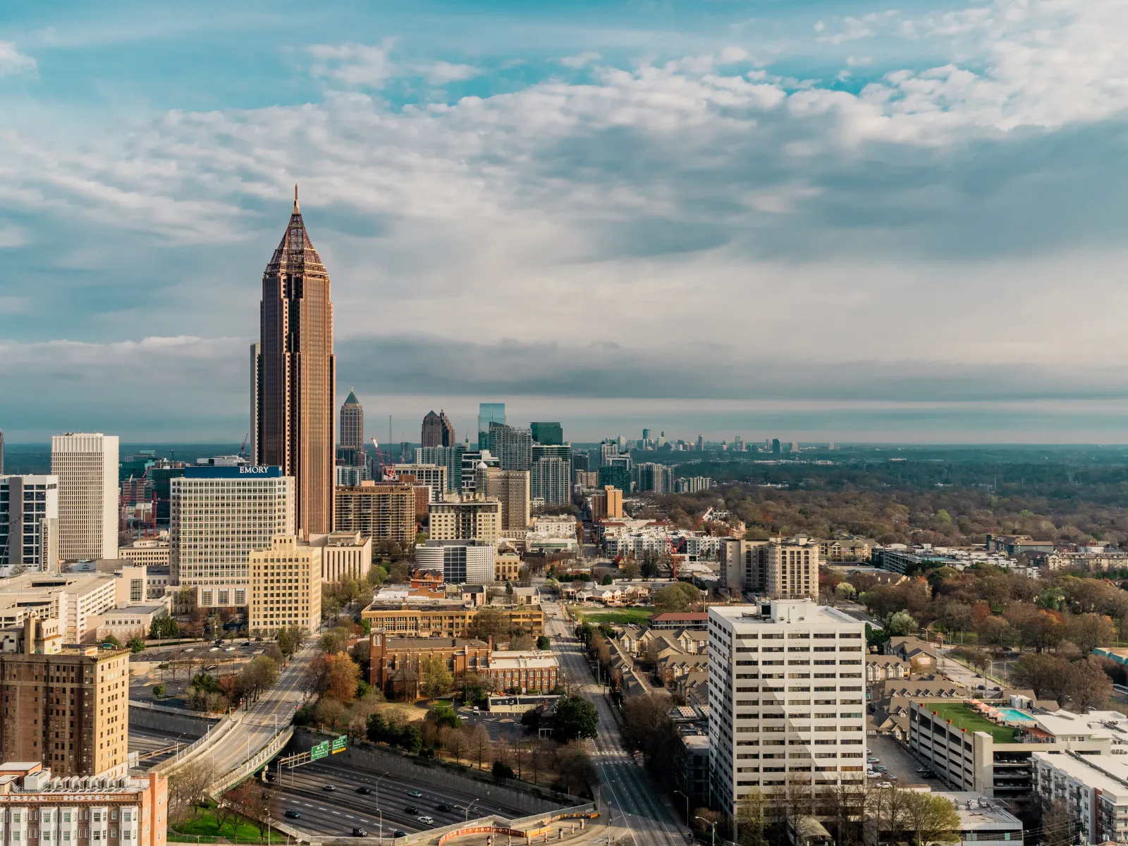 the view of an atlanta commercial plumber