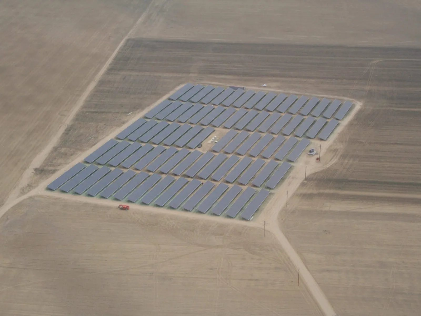 solar panels on a roof