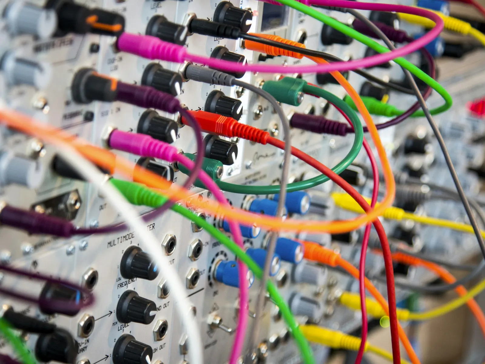 a bunch of wires