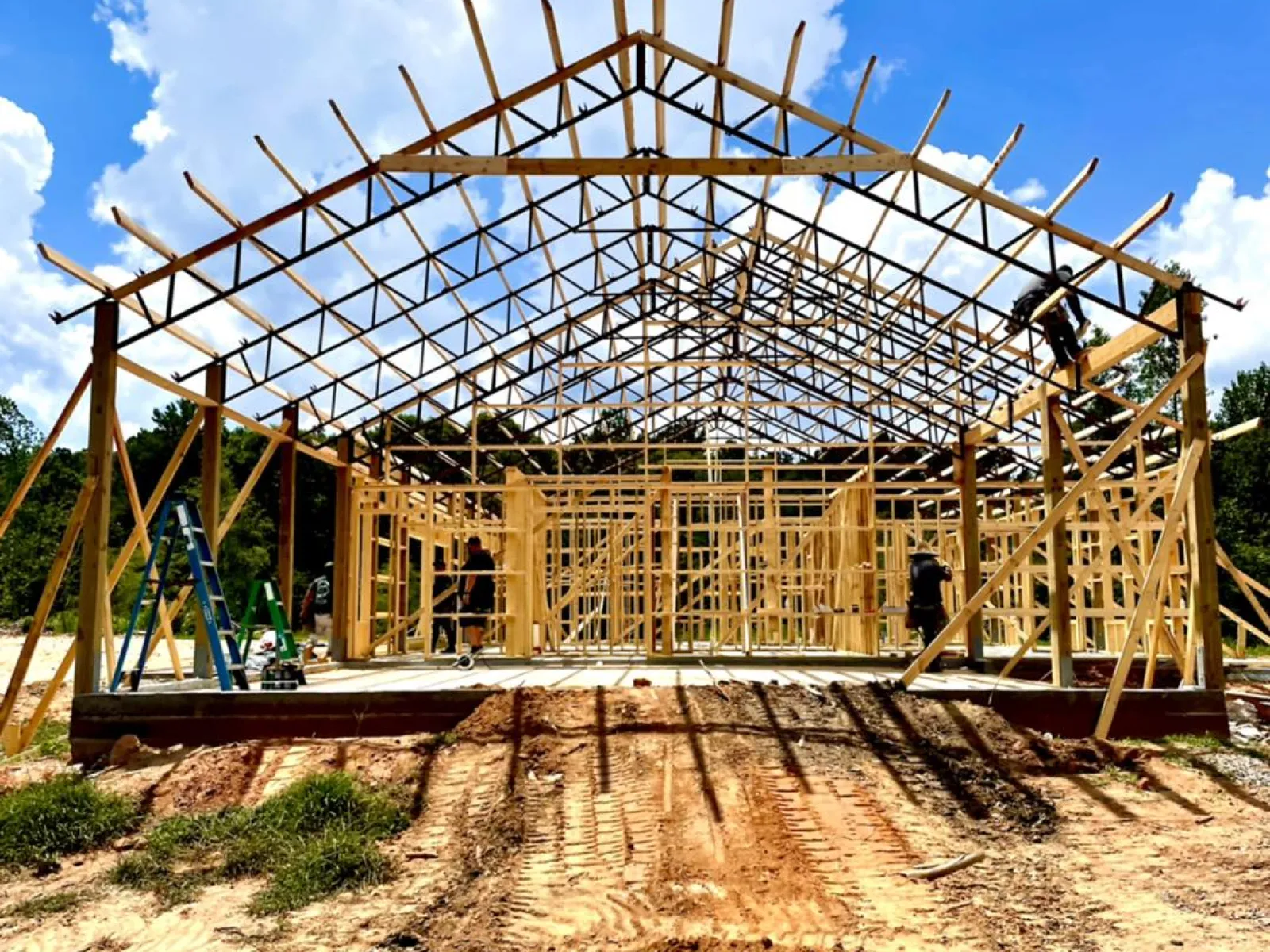 a building under construction