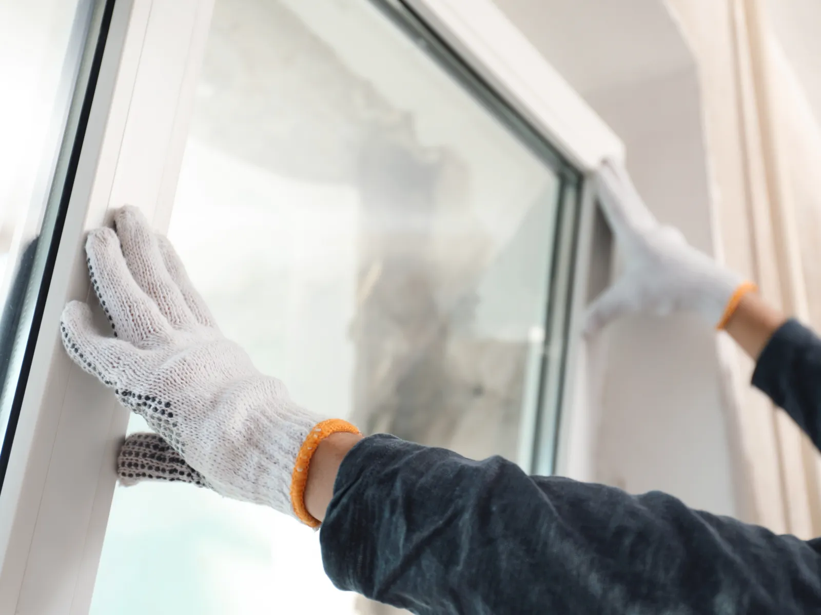 a person's feet on a window sill