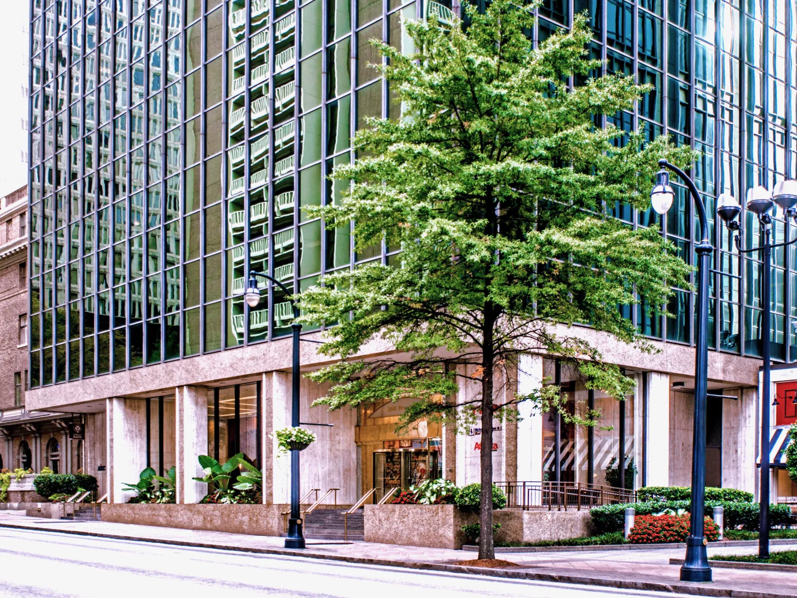 the outside of the Schulten Ward Turner & Weiss building in Atlanta