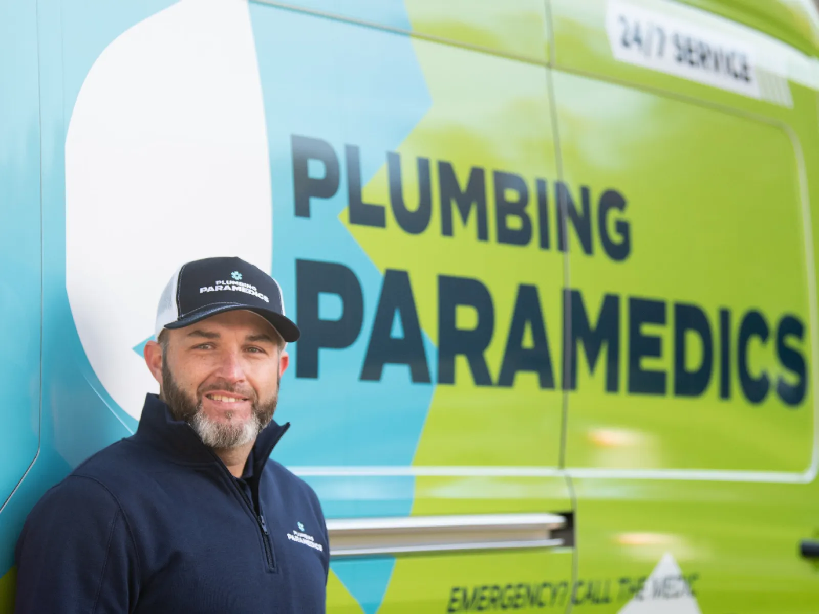 Plumbing Paramedics Van for 24/7 Service and Plumbing Emergencies