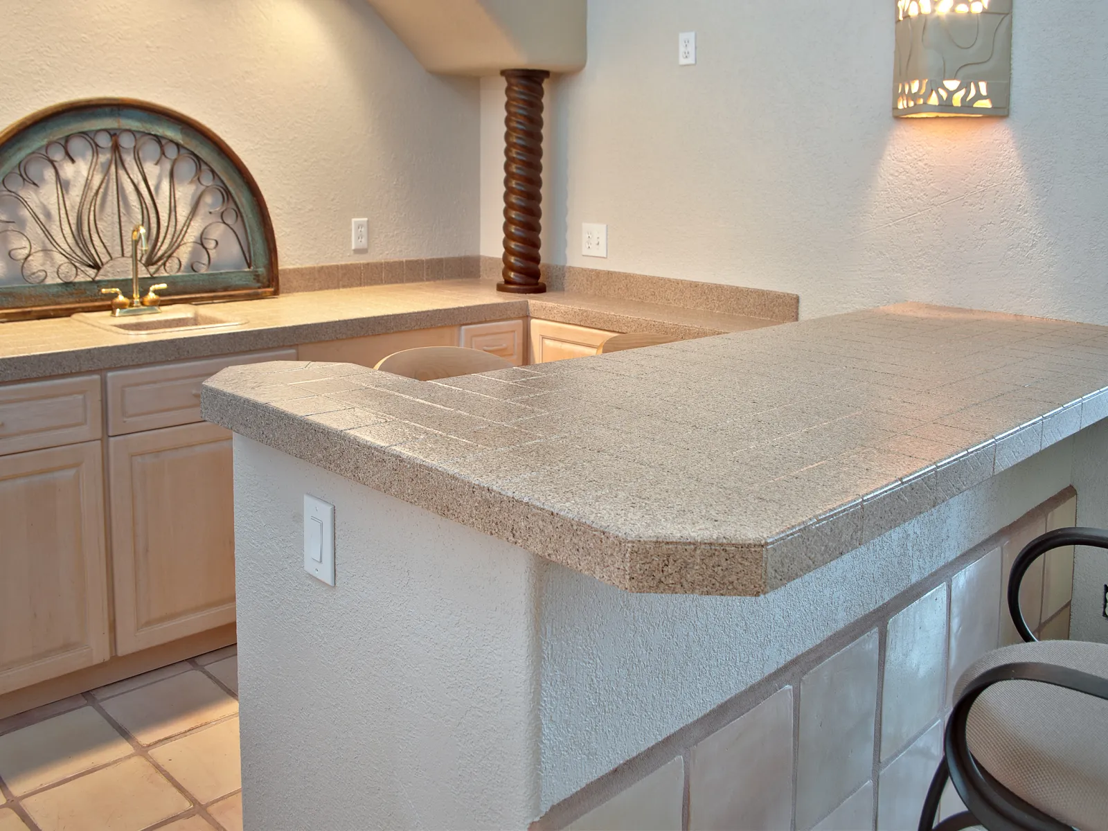 a counter top in a kitchen