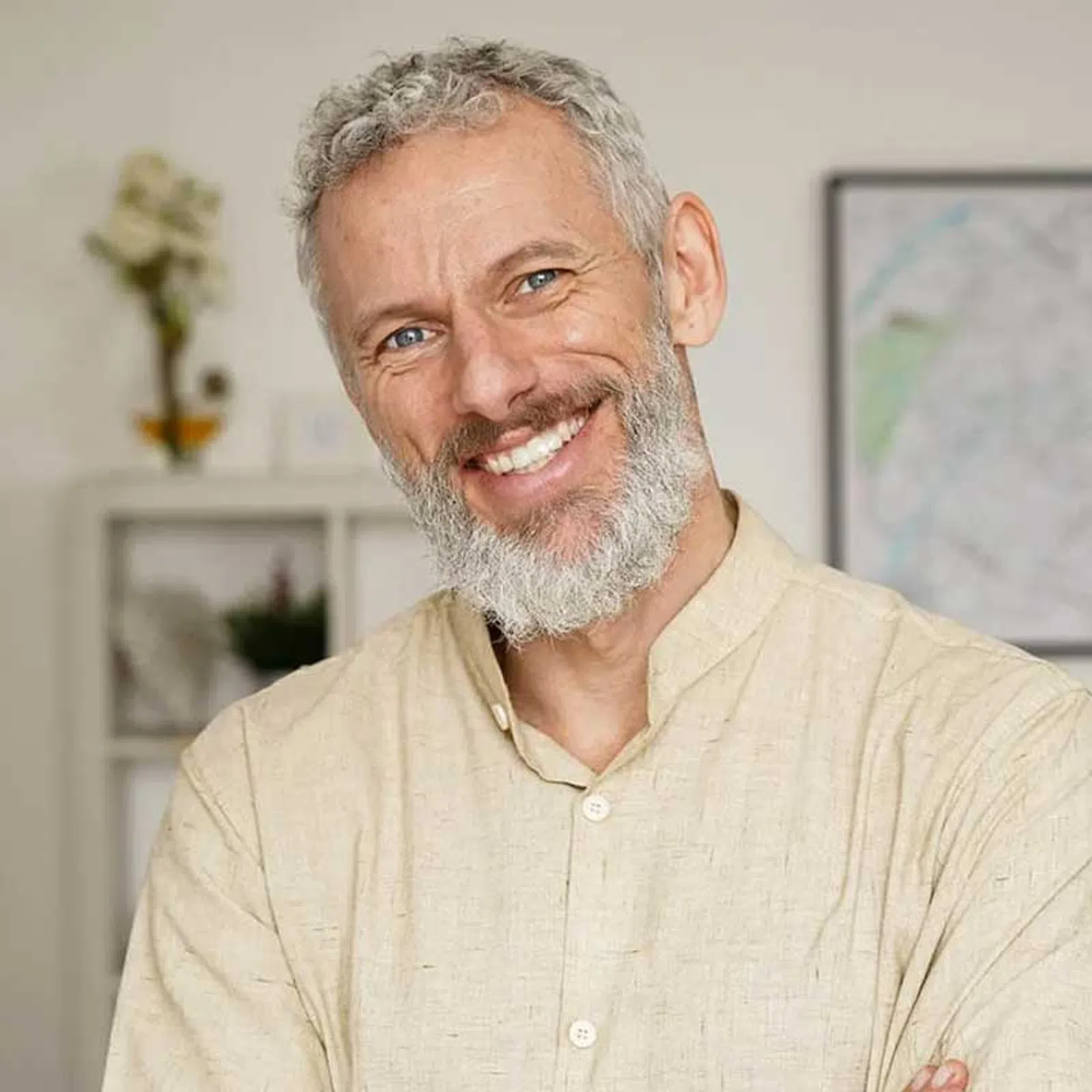 a man with a beard