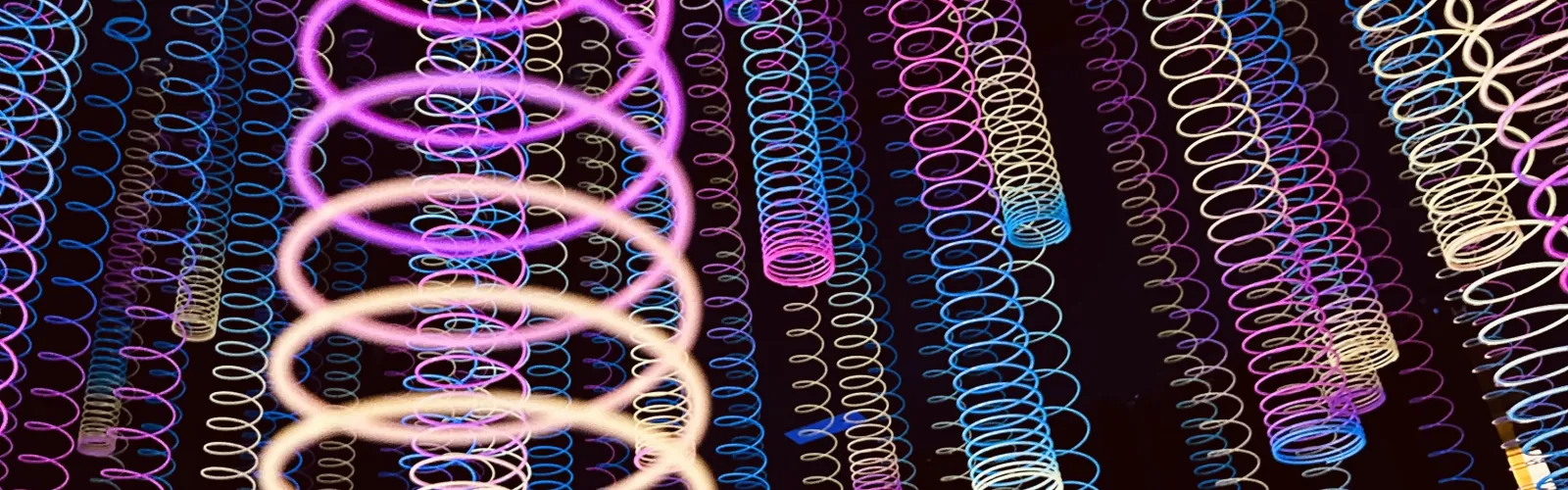 a group of colorful wires