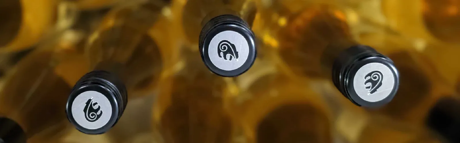 a close up of a bottle of liquor