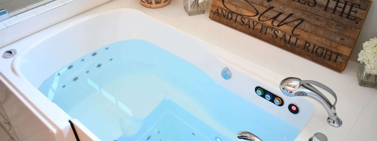 'How Many Gallons of Water Are in a Walk-In Tub?’ and Other Questions