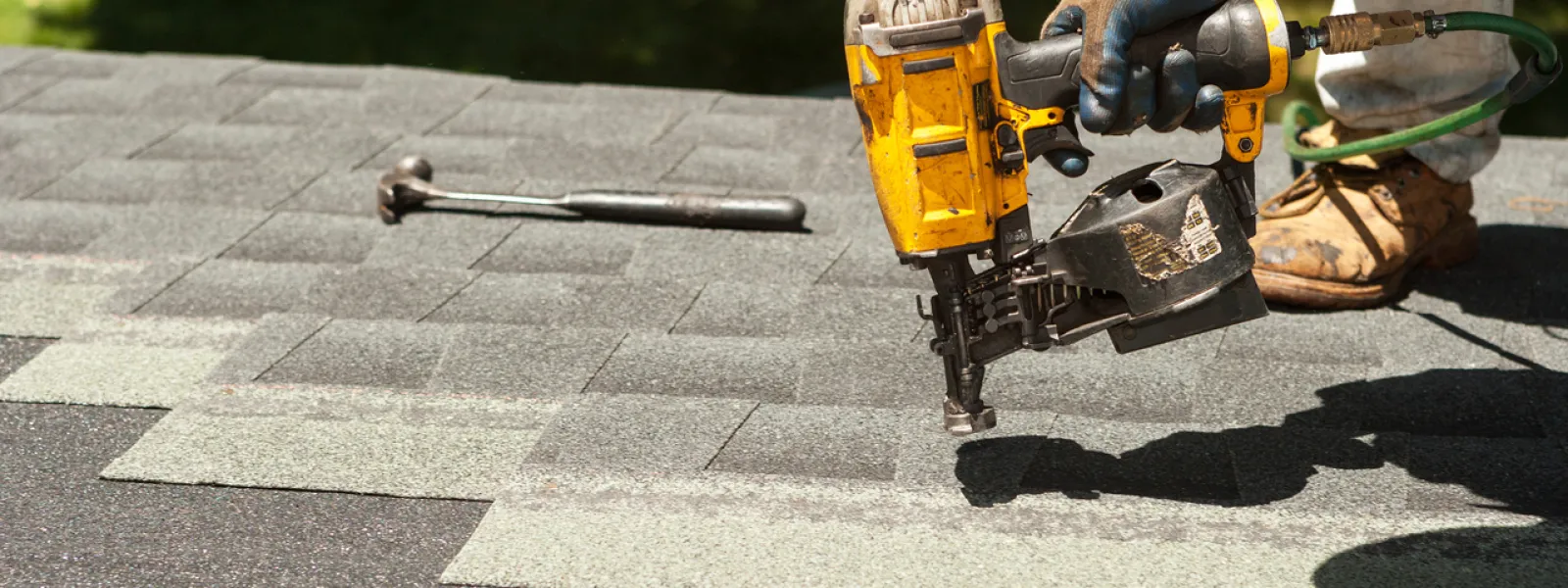 replacing shingles on a roof