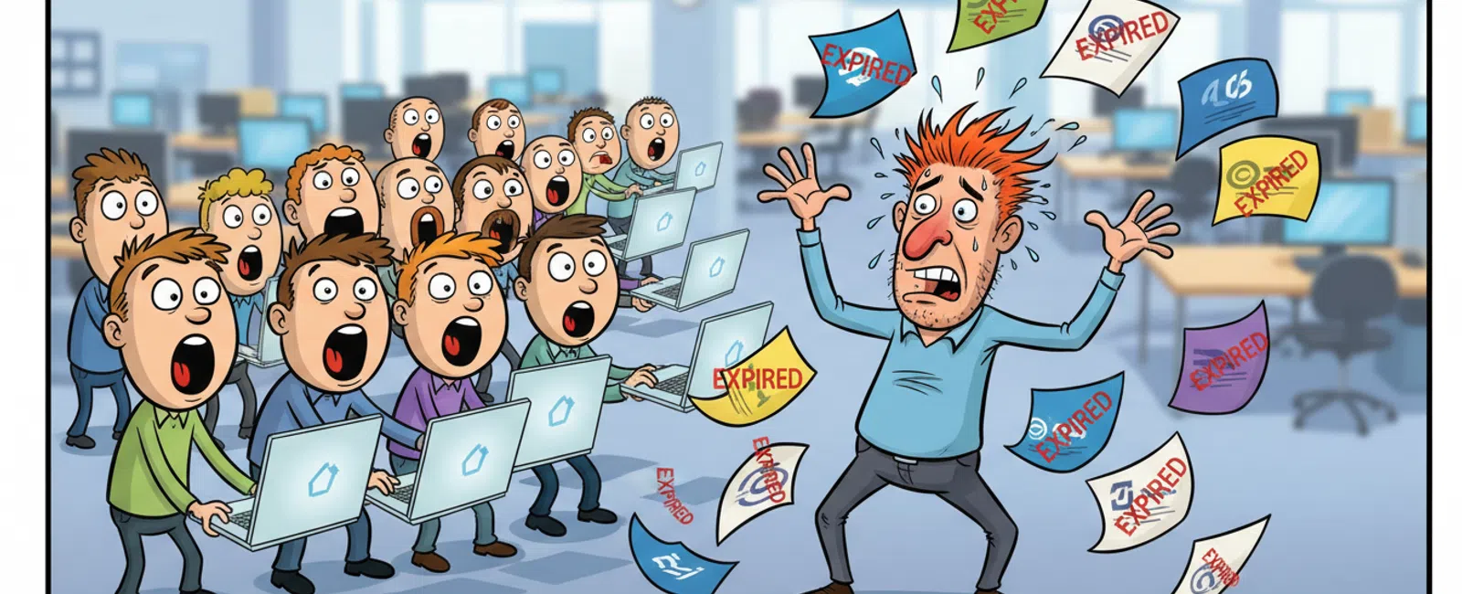 Cartoon: What's the Best Way to Manage Software Licenses for Engineering Tools