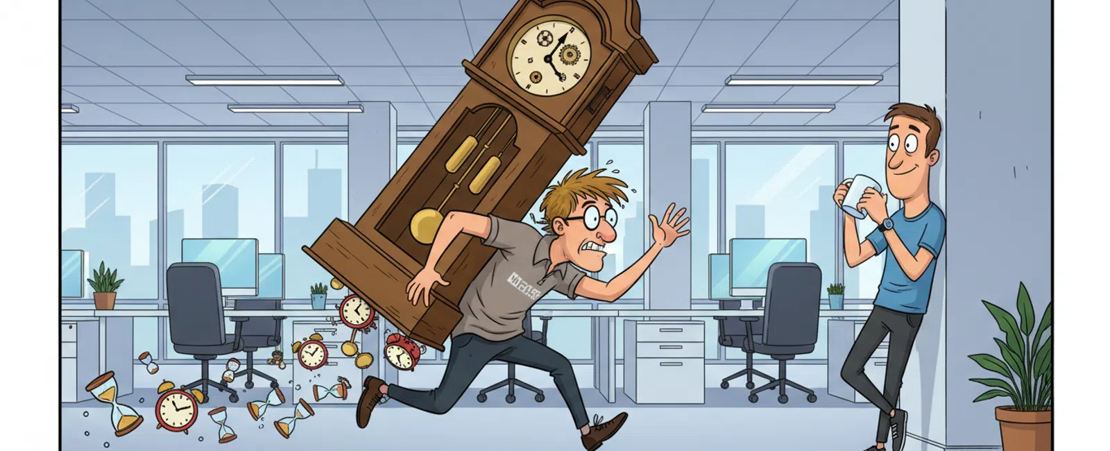 Cartoon: Understanding IT SLA Response Times for Engineering Firms