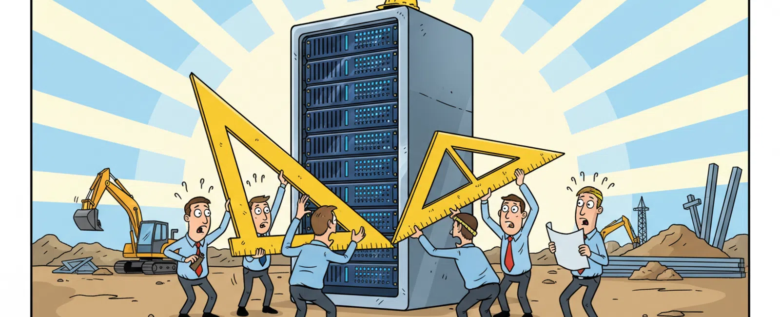 Cartoon: What to Look for in an MSP for Engineering Firms in Salt Lake City