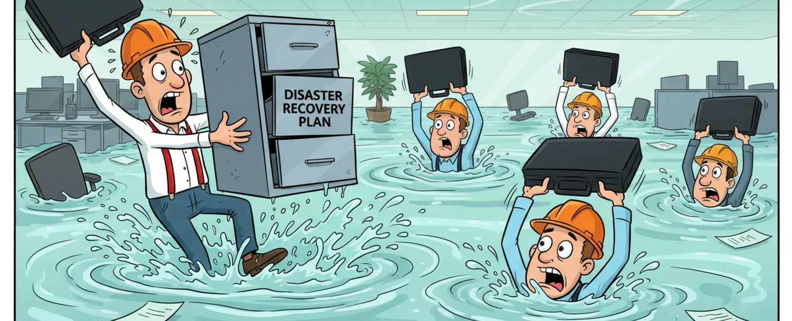 Cartoon: What Are the 4 C's of Disaster Recovery?