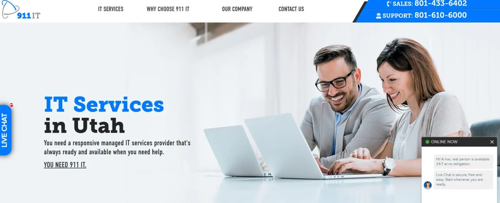 911 IT Launches Streamlined and Updated Website