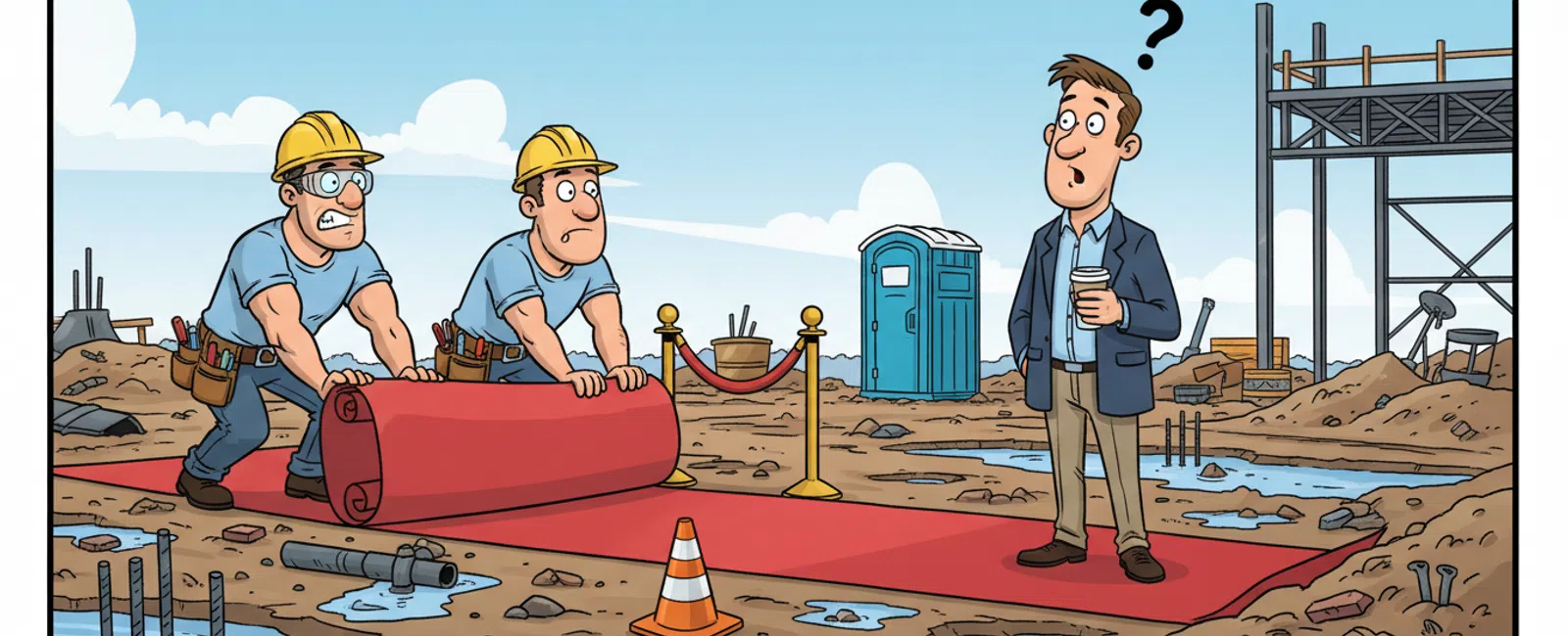 Cartoon: What company gives the best customer service?
