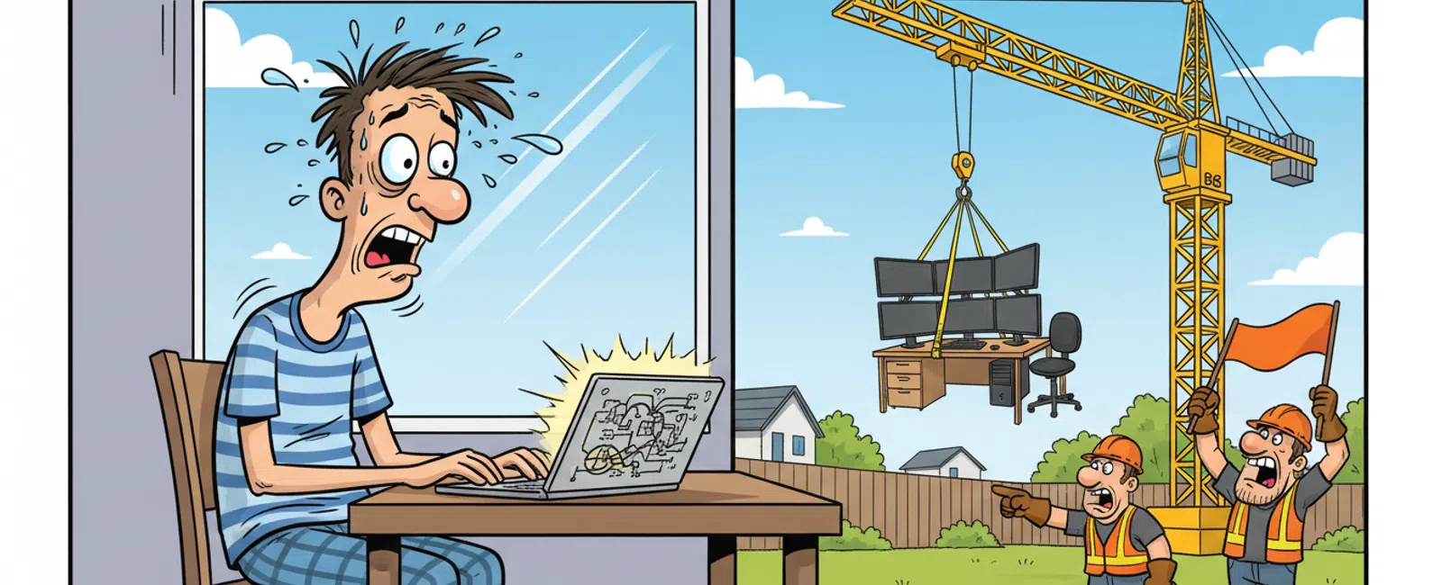 Cartoon: How Do I Enable Secure Remote Access to Engineering Workstations?