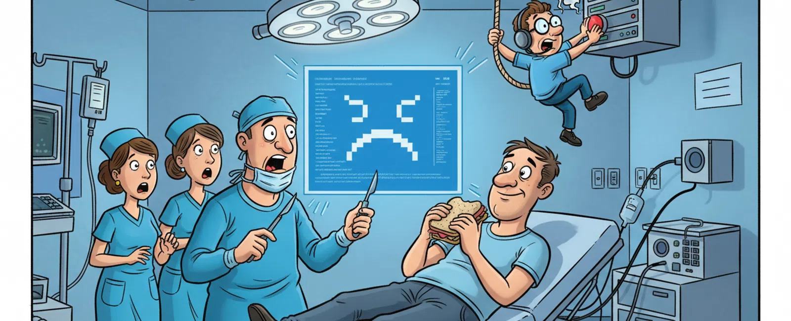 Cartoon: Which computer company has the best tech support?