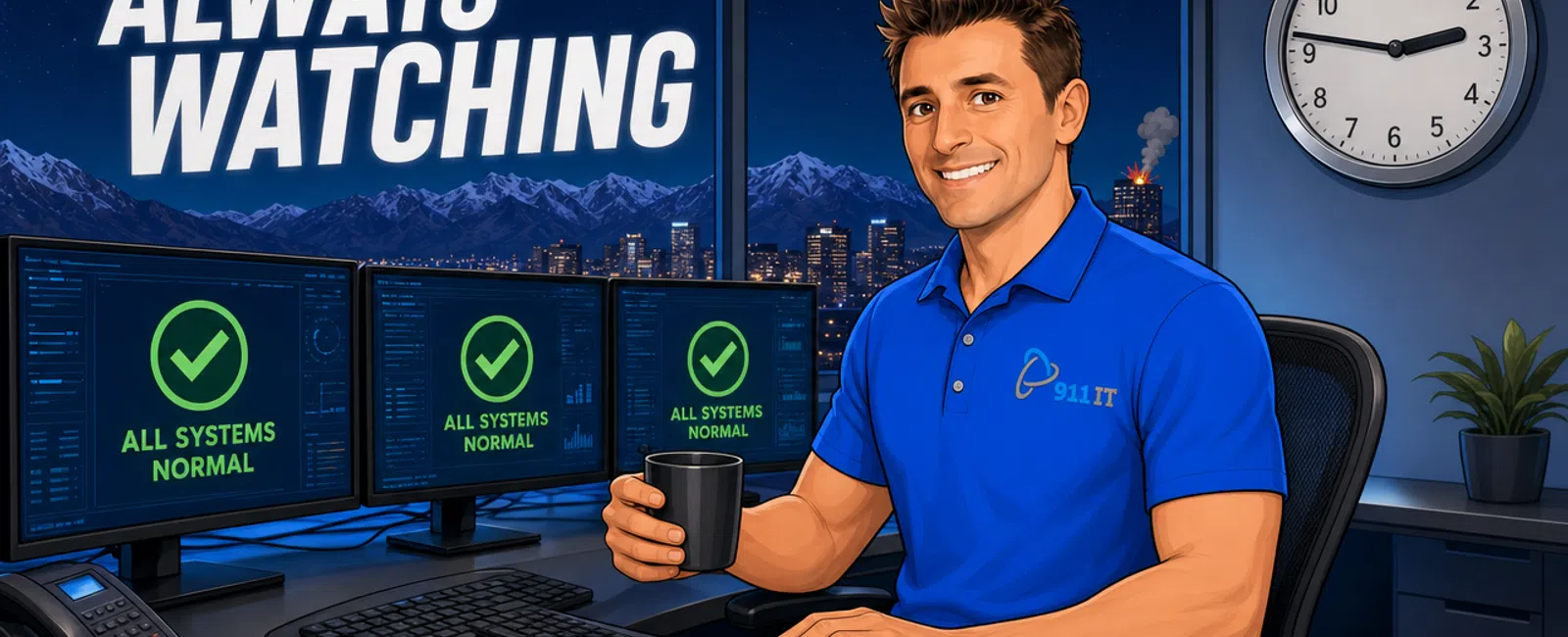 Cartoon: What Should You Know About Managed Service Provider Salt Lake City?