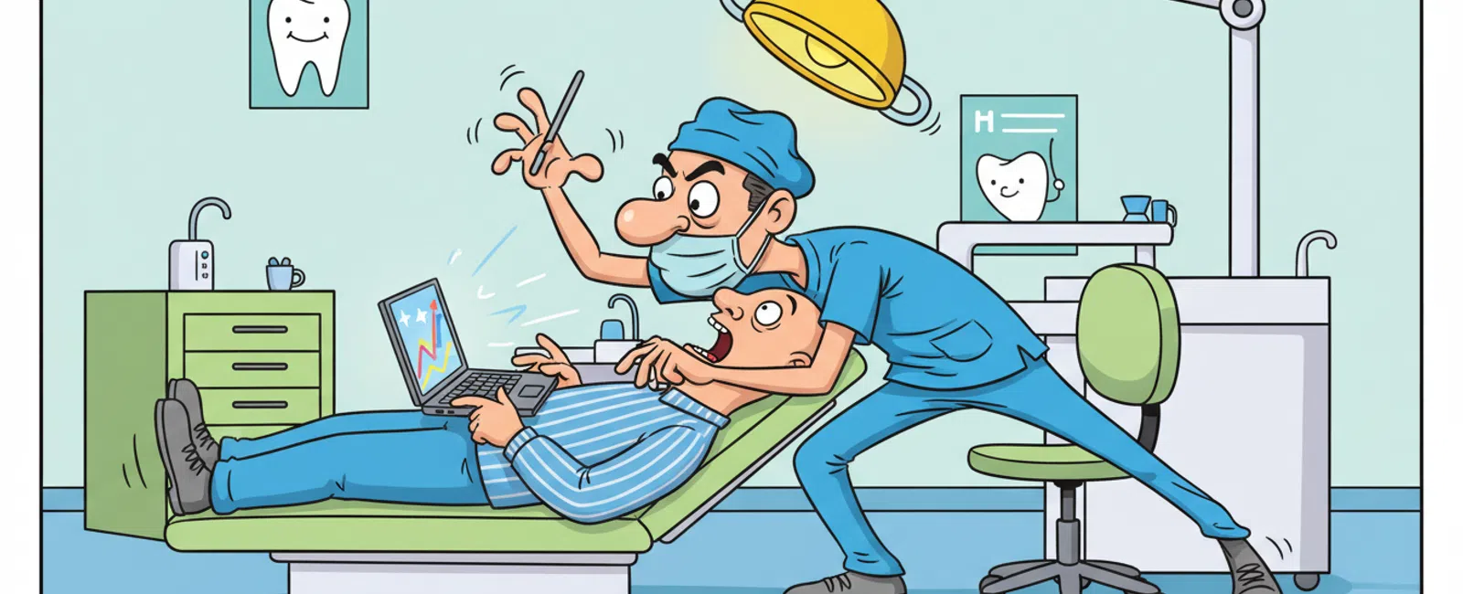 Cartoon: What Software Do Most Dentists Use?