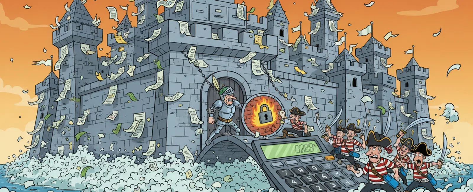 Cartoon: How Does Cybersecurity Work for CPA Firms Businesses