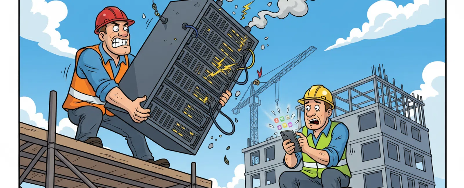Cartoon: Which company is best for IT support?