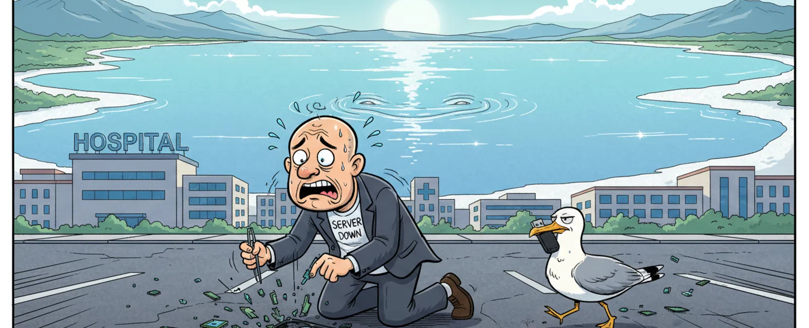 Cartoon: Is IT Worth Paying for Data Recovery in Salt Lake City
