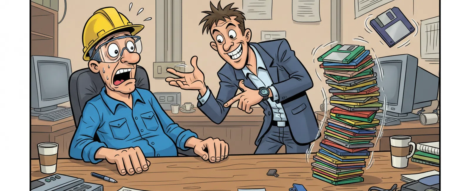 Cartoon: What Are Some Important Questions to Ask When Hiring an IT Company for Engineering Firms