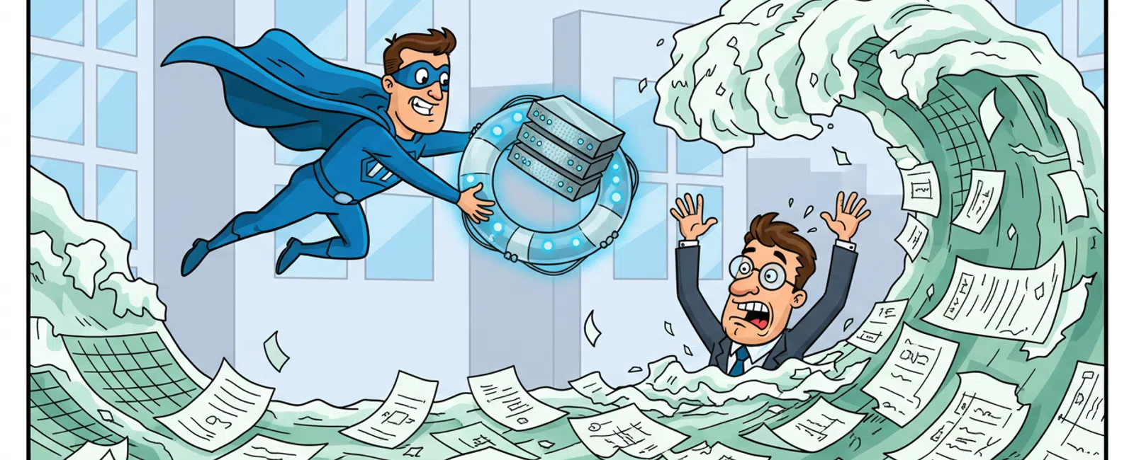 Cartoon: What Are the Best IT Services Companies in Salt Lake City for CPA Firms?