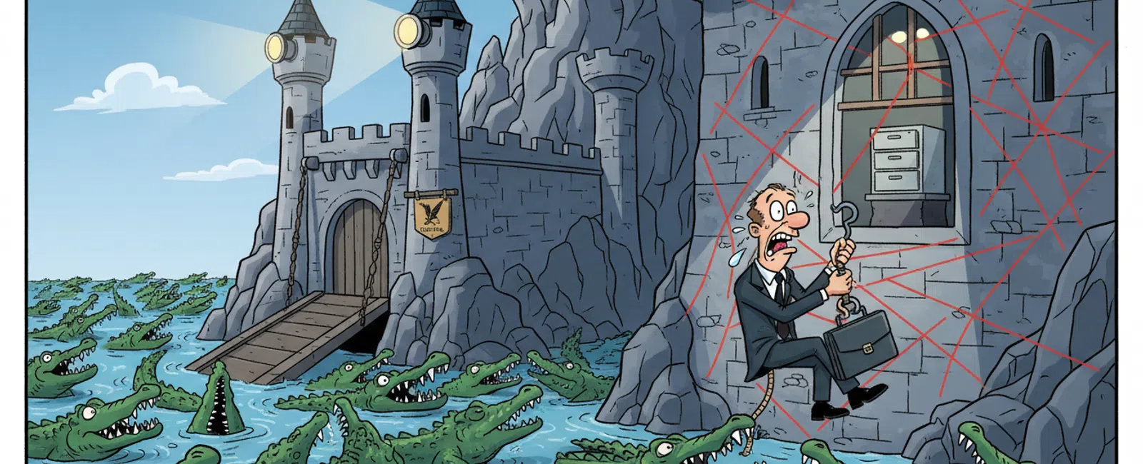 Cartoon: What is required by the Federal Trade Commission Safeguards rule for tax and accounting practices?
