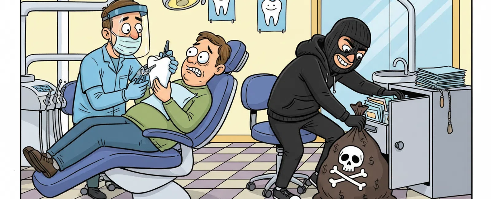 Cartoon: What Does Cybersecurity Cost for Dental Practices in Salt Lake City
