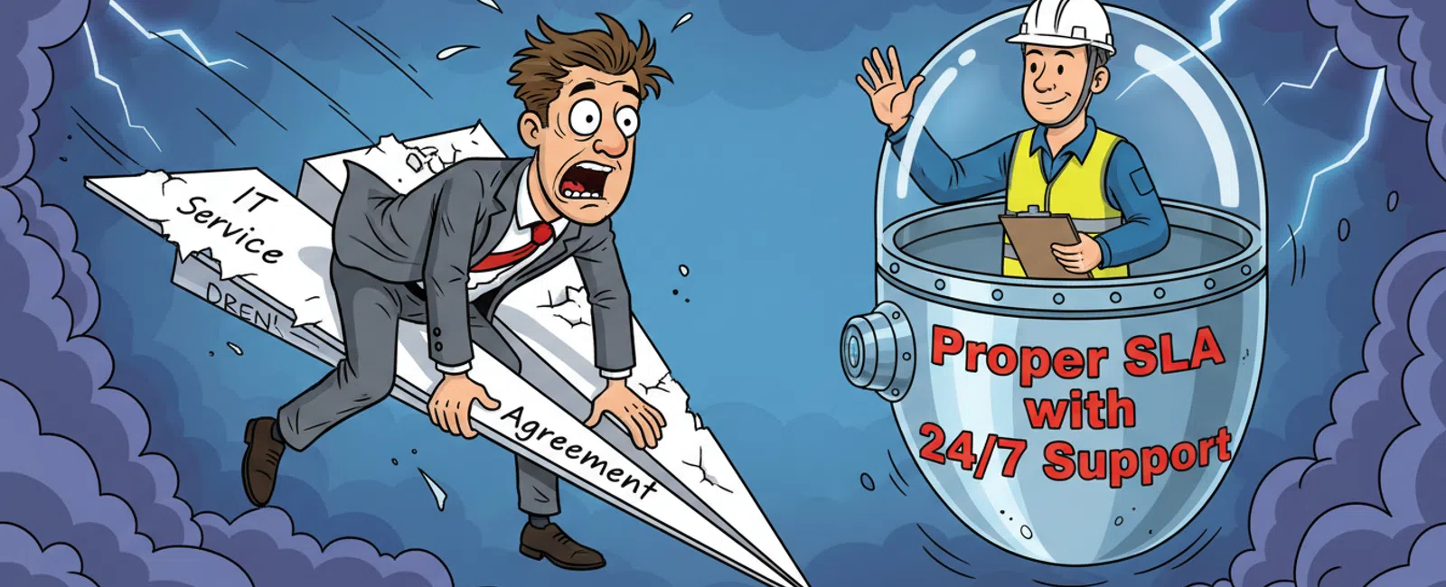 Cartoon: Essential Elements Every CPA Firm Needs in an IT Service Agreement