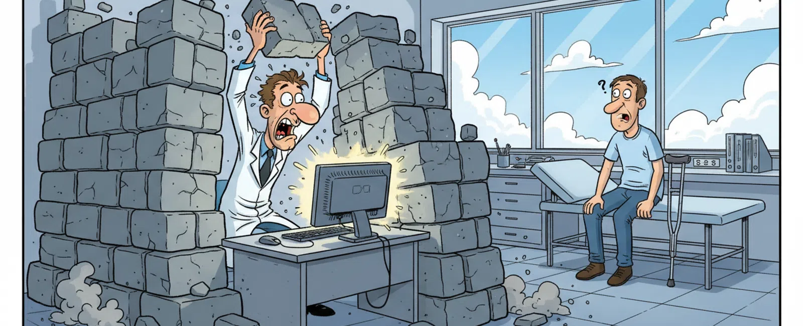 Cartoon: What is HITECH Compliance and How Does It Affect My Practice
