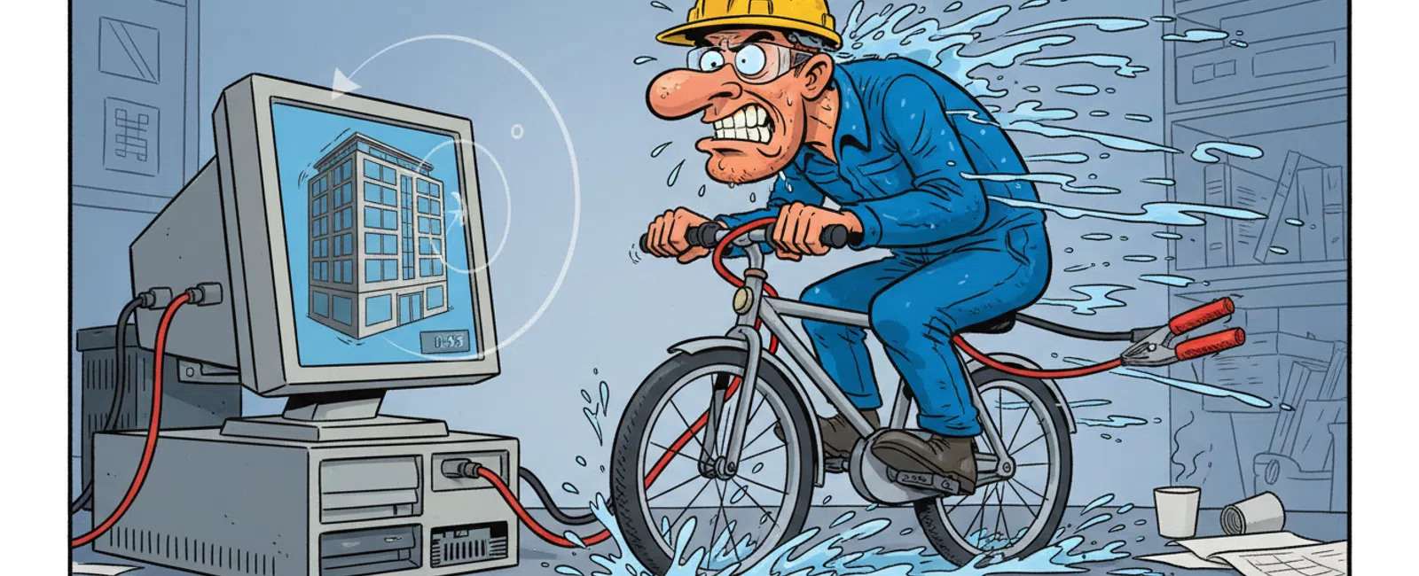 Cartoon: How Do I Optimize CAD and BIM Software Performance for Engineering Firms