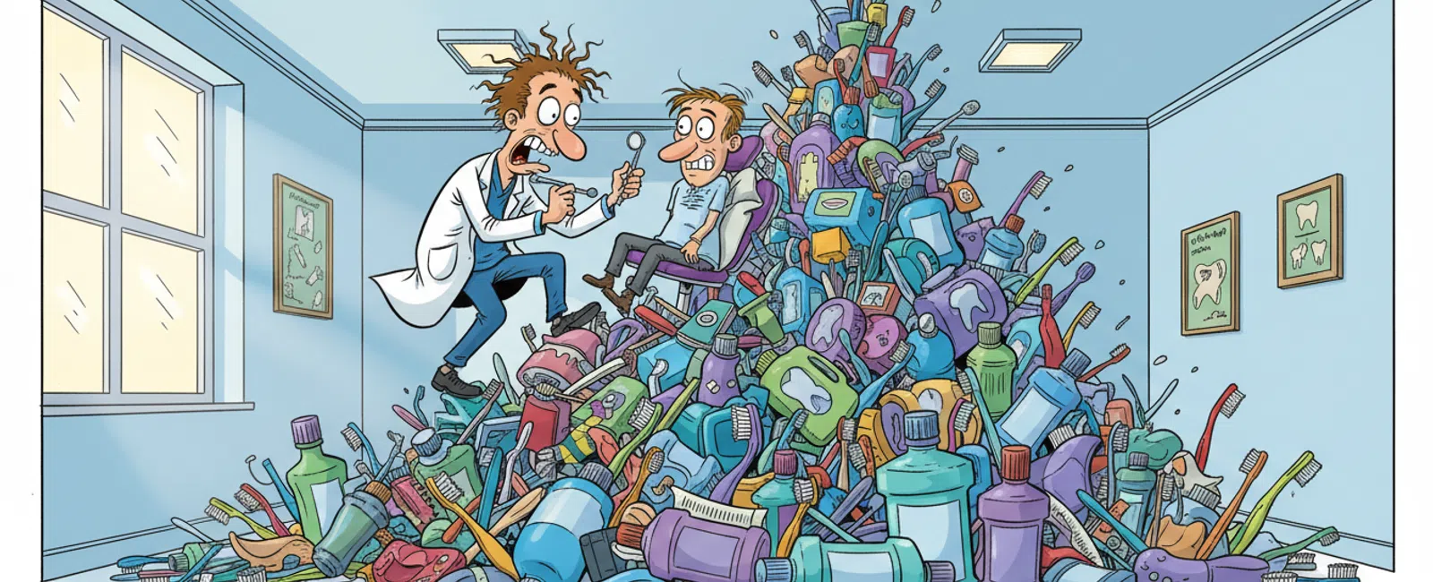 Cartoon: What is the 80/20 rule in dentistry?