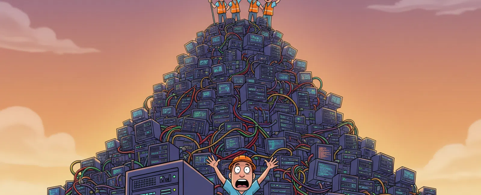 Cartoon: Who are the largest IT service providers?