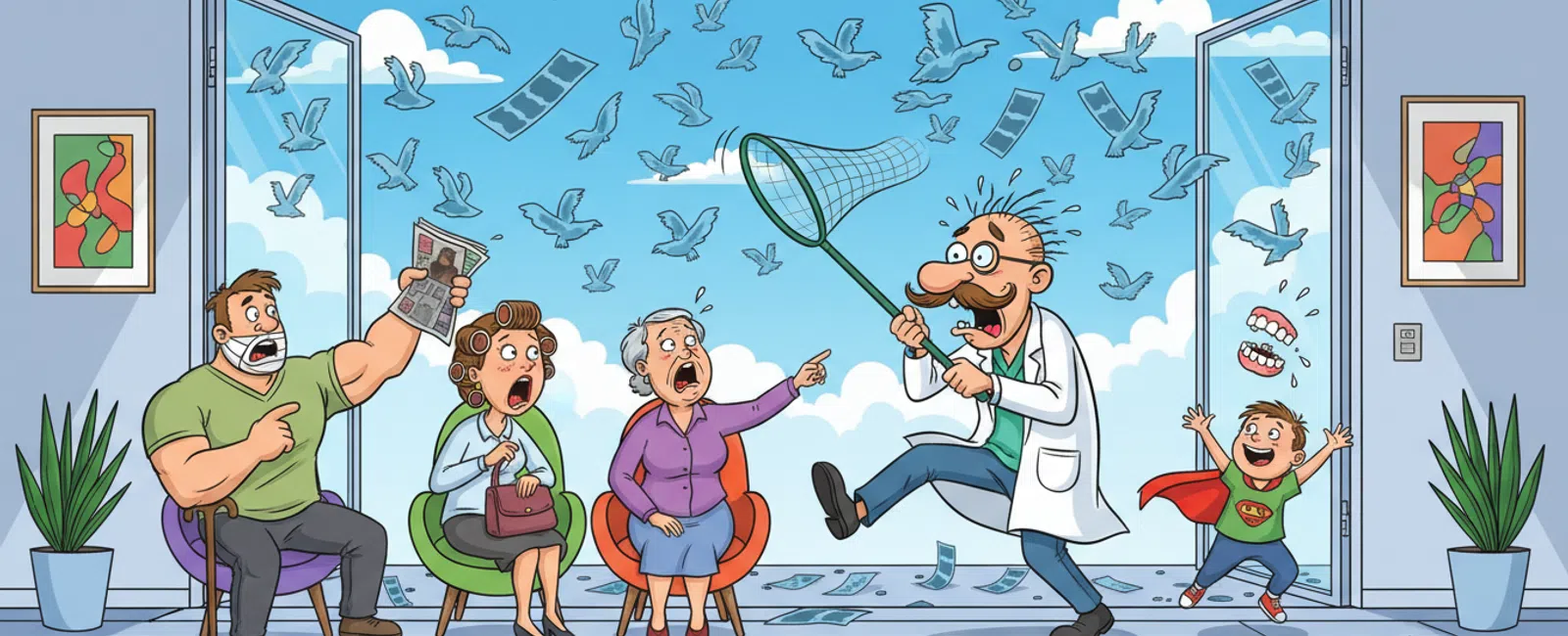 Cartoon: What Happens If a Dental Business Fails HIPAA Compliance