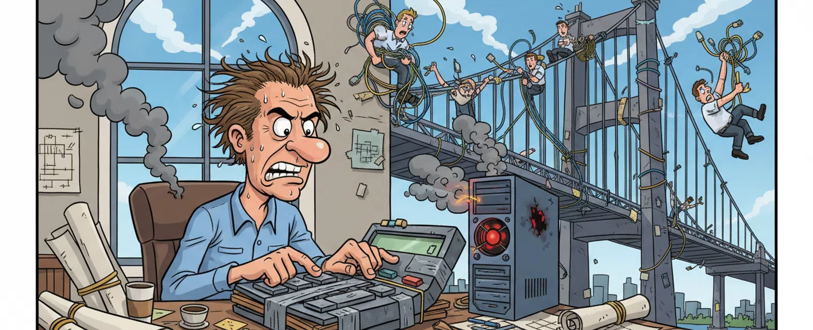 Cartoon: What Should Engineering Firms Budget for IT Support?