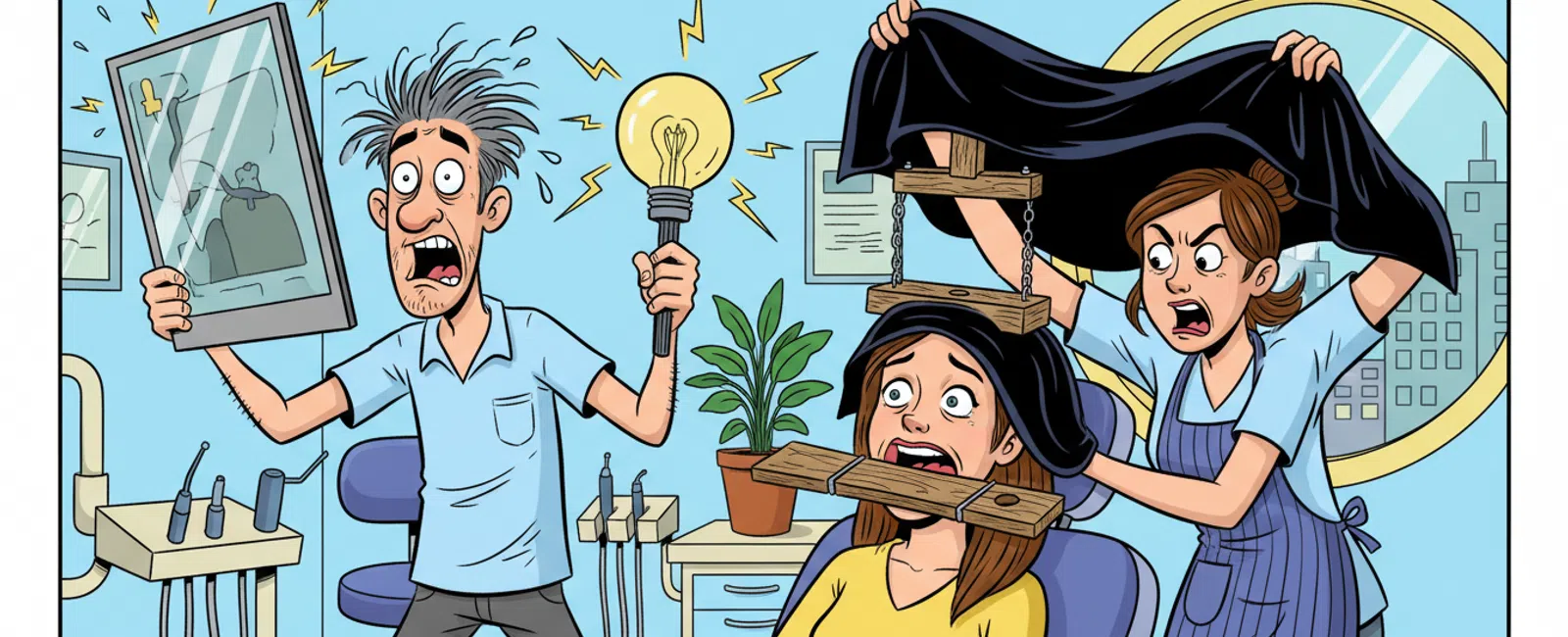 Cartoon: How quickly can you respond if our digital X-ray system stops working?