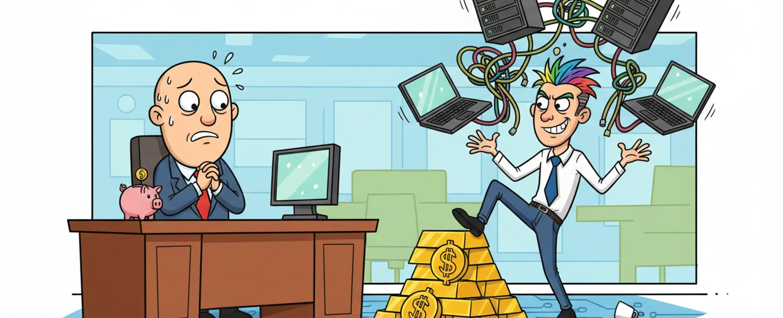 Cartoon: How Much Do You Pay an IT Guy for Engineering Firms in Salt Lake City