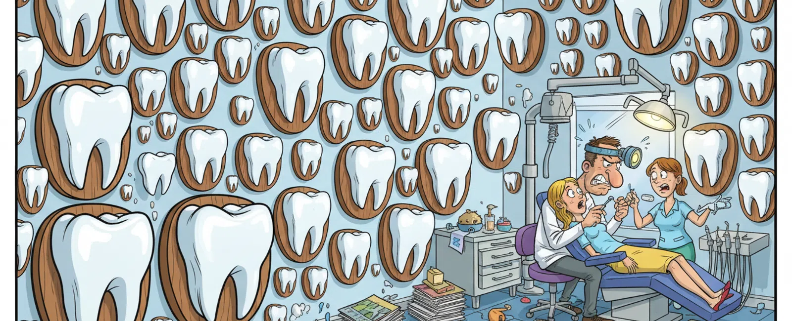 Cartoon: What is the 80 20 rule in dentistry?