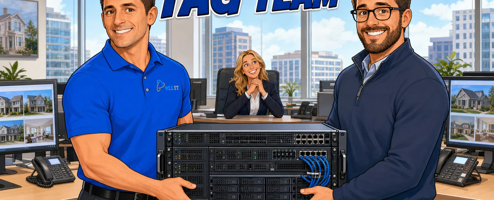 Cartoon: What is Co-Managed IT and How Does It Work