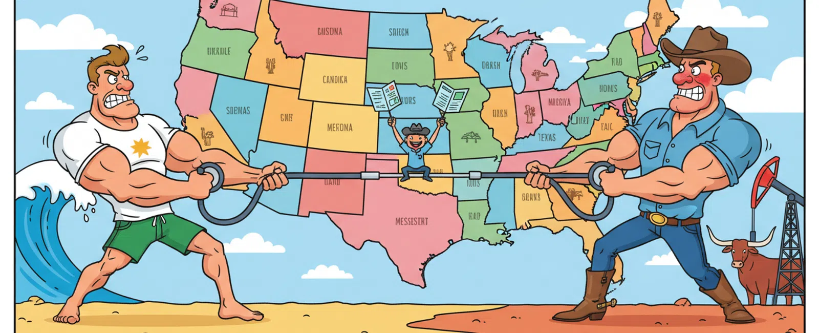 Cartoon: What State Is #1 in Tech?