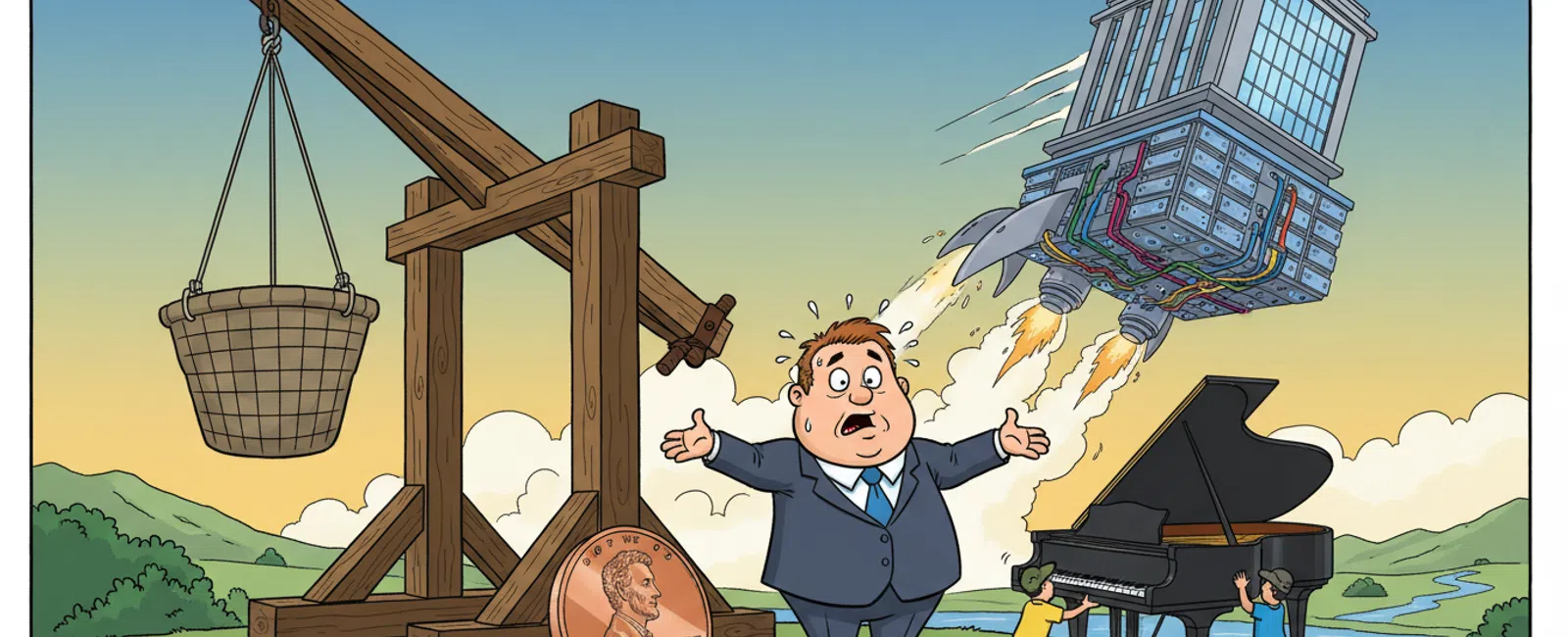 Cartoon: How Much Should a Business Spend on IT