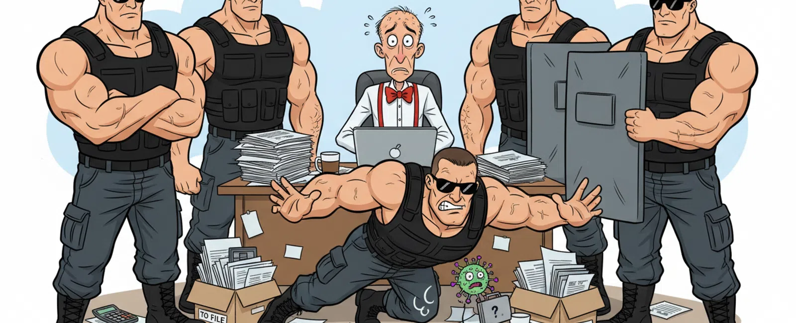 Cartoon: What are the top 5 endpoint security software for CPA firms in Salt Lake City?